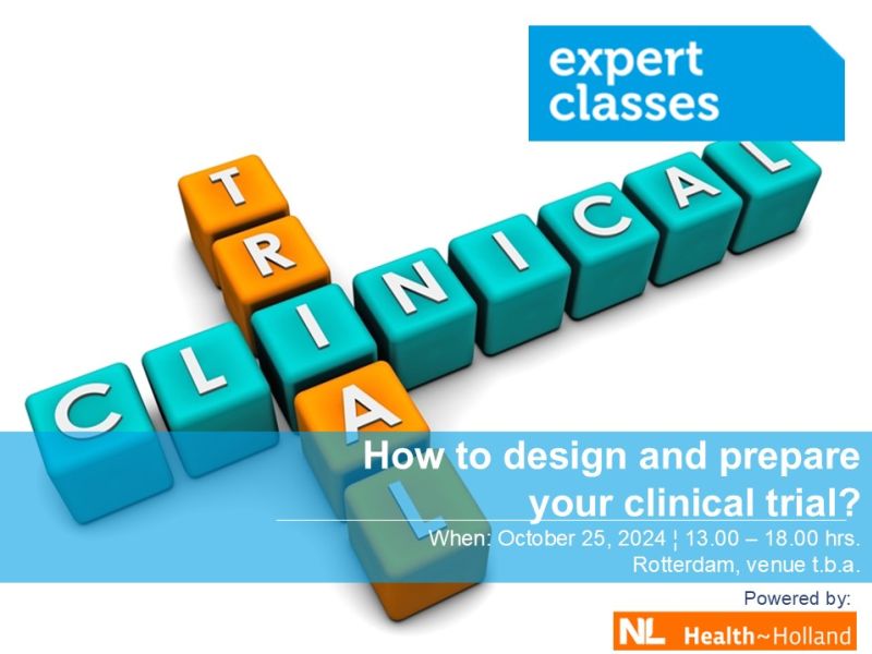 Join the Expert Class on How to design and prepare your clinical trial?