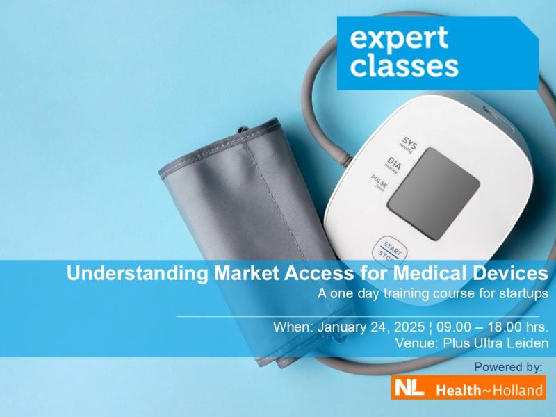 Expert Class XL: a one-day training course about Understanding Market Access for Medical Devices